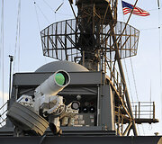 Lazerinis ginklas įrengtas JAV karo laive &bdquo;USS Ponce&ldquo;