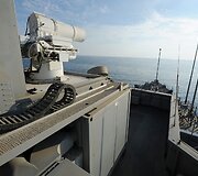 Lazerinis ginklas įrengtas JAV karo laive &bdquo;USS Ponce&ldquo;