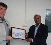 Doc. dr. M. Kocius ir prof. R.K.Shah