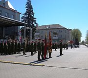 Raseinių mieste atkurta karių savanorių kuopa