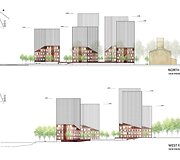 Gyvenamasis kompleksas Rygoje (arch. P.Džervus, L.Bogu&scaron;as, PV A.Caras), 1-oji vieta