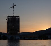 Medinio dangoraižio statybos Norvegijoje 