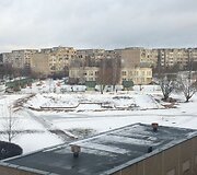 Pradėtos ir apleistos statybos sostinės P.Žadeikos gatvėje