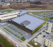Pavilnionių g. 55 planuojamas prekybos centras