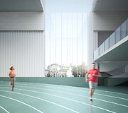 Vilniaus lengvosios atletikos maniežo konkurso pirmoji vieta