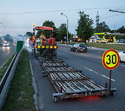 Kelių tvarkymo darbai Vilniuje 