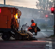 Kelių tvarkymo darbai Vilniuje 