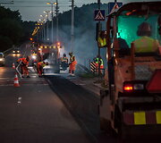 Kelių tvarkymo darbai Vilniuje 