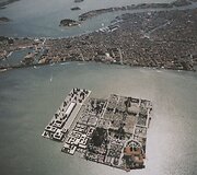  San Michele kapinių Venecijoje i&scaron;plėtimas saloje. Architektas David Chipperfield