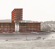 Architektai pateikė siūlymus, kaip galėtų atrodyti &bdquo;Lidl&ldquo; biurų parkas Giraitės gatvėje