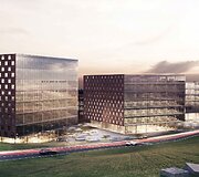 Architektai pateikė siūlymus, kaip galėtų atrodyti &bdquo;Lidl&ldquo; biurų parkas Giraitės gatvėje