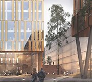 Architektai pateikė siūlymus, kaip galėtų atrodyti &bdquo;Lidl&ldquo; biurų parkas Giraitės gatvėje