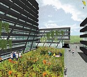 Architektai pateikė siūlymus, kaip galėtų atrodyti &bdquo;Lidl&ldquo; biurų parkas Giraitės gatvėje