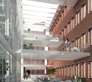 Architektai pateikė siūlymus, kaip galėtų atrodyti &bdquo;Lidl&ldquo; biurų parkas Giraitės gatvėje