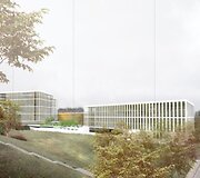 Architektai pateikė siūlymus, kaip galėtų atrodyti &bdquo;Lidl&ldquo; biurų parkas Giraitės gatvėje