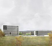 Architektai pateikė siūlymus, kaip galėtų atrodyti &bdquo;Lidl&ldquo; biurų parkas Giraitės gatvėje
