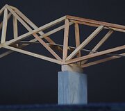 Pėsčiųjų tiltas į Kėdainių senamiesčio &scaron;irdį &ndash; autorinė istorinės temos interpretacija. Architektai: J.R.Palys ir I.Palytė-Veilandienė