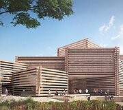 Odunpazari modernaus meno muziejaus Turkijoje projektas