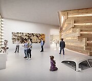 Odunpazari modernaus meno muziejaus Turkijoje projektas