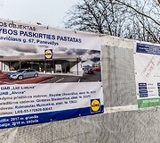 Panevėžyje statoma dar viena parduotuvė &bdquo;Lidl&ldquo;.