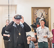 Paveikslo Dievo gailestingumas perkėlimas į virtualią erdvę