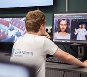 Paveikslo Dievo gailestingumas perkėlimas į virtualią erdvę