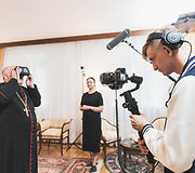 Paveikslo Dievo gailestingumas perkėlimas į virtualią erdvę