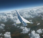 Galutinis &bdquo;Boom Supersonic&ldquo; tikslas - vir&scaron;garsinis keleivinis laineris &bdquo;Overture&ldquo; 