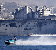 Desantinio laivo "USS Bonhomme Richards" gaisras ir jo pasekmės