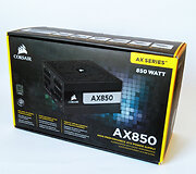 &bdquo;Corsair AX 850&ldquo; maitinimo bloko pakuotė