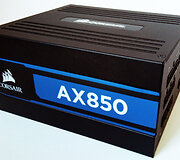 &bdquo;Corsair AX 850&ldquo; su mėlynu magnetuku