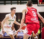 Europos jaunimo (iki 16 metų) čempionato ketvirtfinalis: Lietuva &ndash; Kroatija.