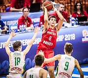 Europos jaunimo (iki 16 metų) čempionato ketvirtfinalis: Lietuva &ndash; Kroatija.