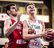 Europos jaunimo (iki 16 metų) čempionato ketvirtfinalis: Lietuva &ndash; Kroatija.