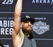 Conoras McGregoras ir Chabibas Nurmagomedovas ruo&scaron;iasi įspūdingai kovai Las Vegase.