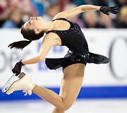 Elizabeta Tuktamy&scaron;eva sukėlė audringą publikos reakciją per varžybas Kanadoje.