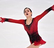 Jevgenija Medvedeva Rusijos čempionate Saranske.
