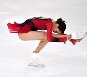 Jevgenija Medvedeva Rusijos čempionate Saranske.