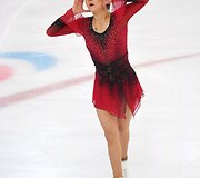Jevgenija Medvedeva Rusijos čempionate Saranske.