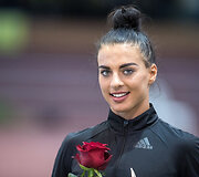 Lietuvos lengvosios atletikos taurės varžybos Vilniuje. Dovilė Dzindzeletaitė
