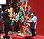 Specialiosios žaidynės. Kasparas Vaičiulis i&scaron; &Scaron;eduvos.