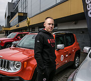 Vilniaus &bdquo;Ryto&ldquo; krep&scaron;ininkai sėdo į naujus automobilius.