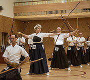 Vilniuje vyko kyudo &scaron;audymo i&scaron; lanko tarptautinės varžybos.