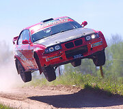 Gražiausios mėnesio sporto nuotraukos: automobilių ralis.