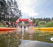 Pirmasis Lietuvos triatlono čempionato etapas Varėnoje.
