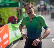 Pirmasis Lietuvos triatlono čempionato etapas Varėnoje. Gediminas Pajėda