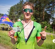 Pirmasis Lietuvos triatlono čempionato etapas Varėnoje. Igoris Kozlovskis