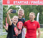 100 km bekelės taką aplink Vilnių i&scaron;bandė ir olimpiečiai bei miesto meras Remigijus &Scaron;ima&scaron;ius.