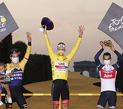 Tadejus Pogačaras triumfavo &bdquo;Tour de France&ldquo; lenktynėse.