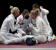 Estijos fechtuotojos tapo olimpinėmis čempionėmis.